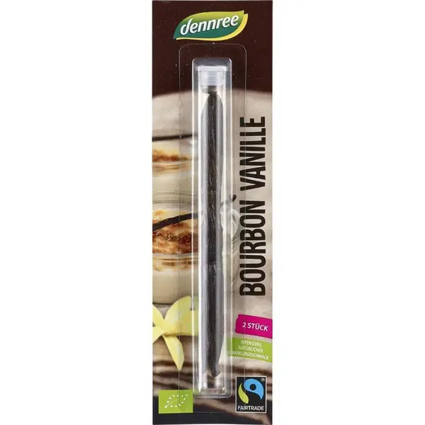 Pastai vanilie Bourbon, eco - 2 buc