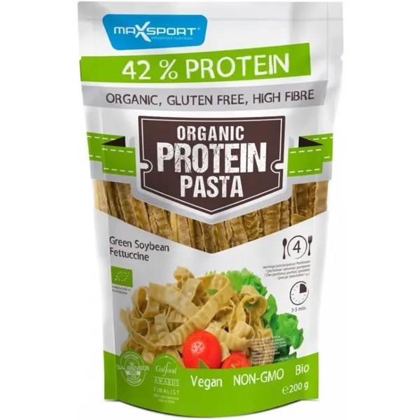 Paste BIO de Soia Verde, Continut Ridicat de Proteine, 200 g, Max Sport