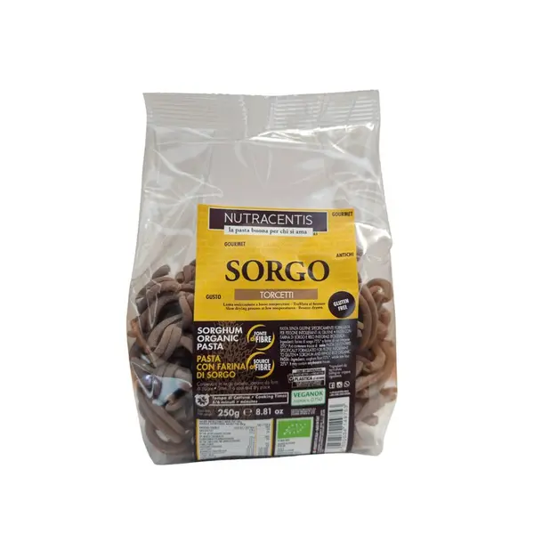 Paste cu faina de sorg bio 250g Nutracentis