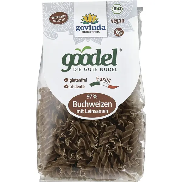 Paste Fusilli din Hrisca cu In fara Gluten Ecologice/Bio 250g