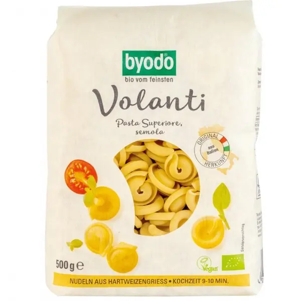 Paste Volanti din gris de grau dur, eco - 500 g