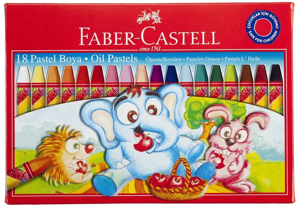 Pasteluri uleioase Faber-Castell - 18 culori