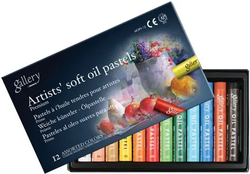 Pasteluri uleioase Mungyo MOPV - 12 buc.