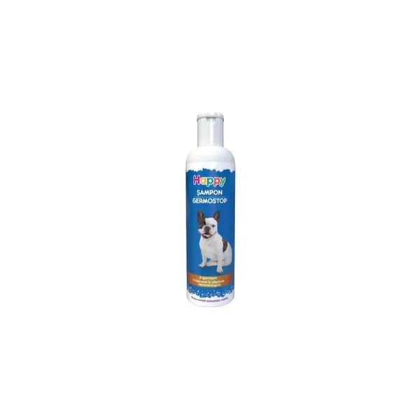 PASTEUR Happy Germostop, XS-XL, șampon câini și pisici, antibacterian, flacon, 200ml