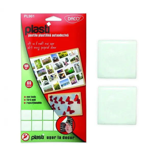 Pastile plastilina autoadeziva | Daco