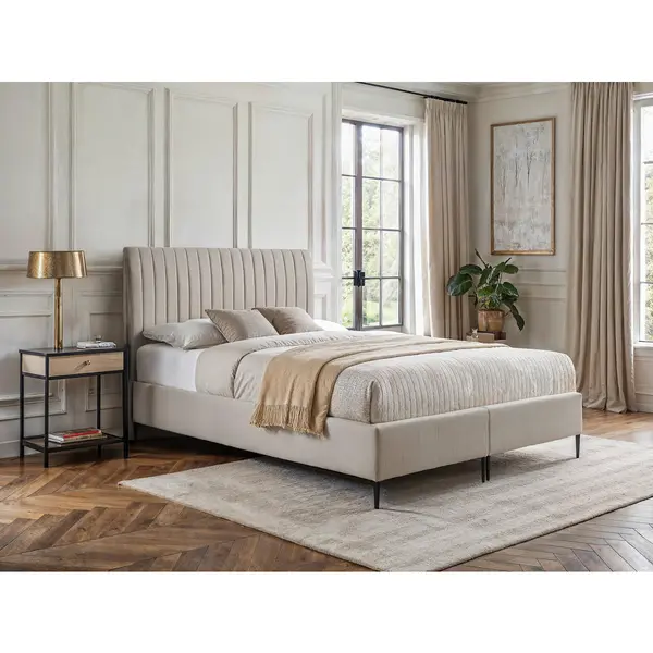 Pat Boxspring, 120/200 cm, crem