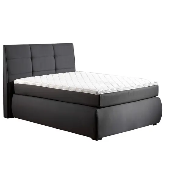 Pat Boxspring, 140/200 cm, antracit