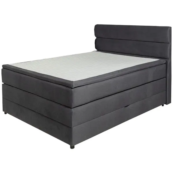 Pat Boxspring, 160/200 cm, antracit