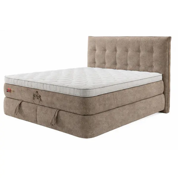 Pat Boxspring, 180/200 cm, bej