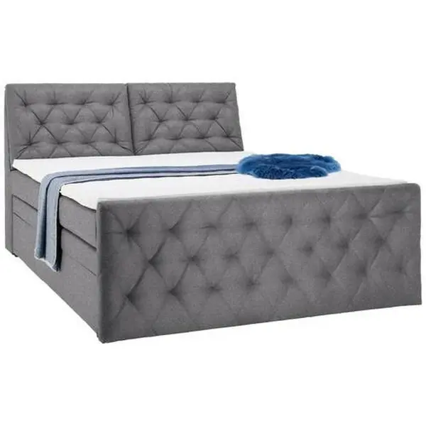 Pat Boxspring 180x200 Cm, 180/200 cm, gri