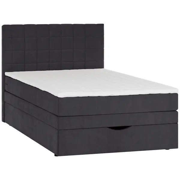 Pat Boxspring, 90/200 cm, antracit