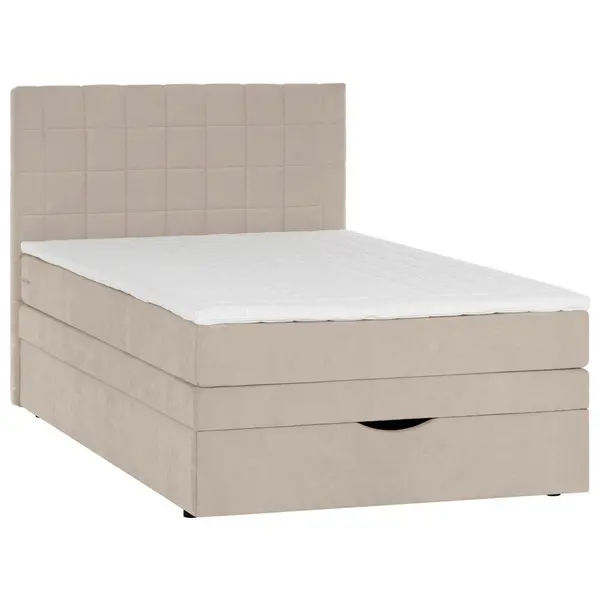 Pat Boxspring, 90/200 cm, bej