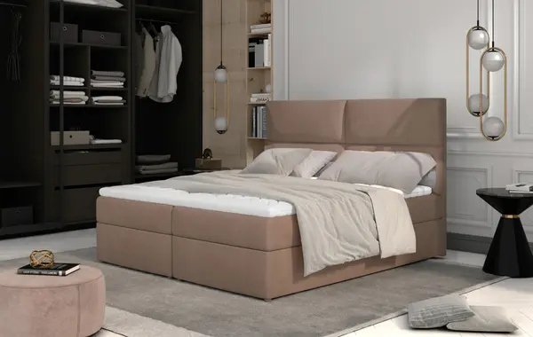Pat boxspring Amber 140x200 cm Monolith 09