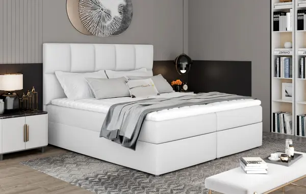 Pat boxspring Glossy 160x200 cm Soft 17