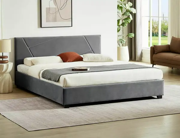 Pat DREMAN VELVET 160 x 200 CM - Grey