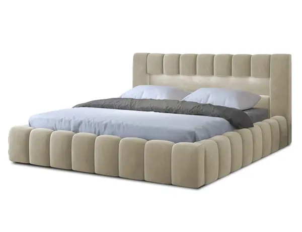Pat Lamica 140x200 cm Monolith 04 cu somiera metalica