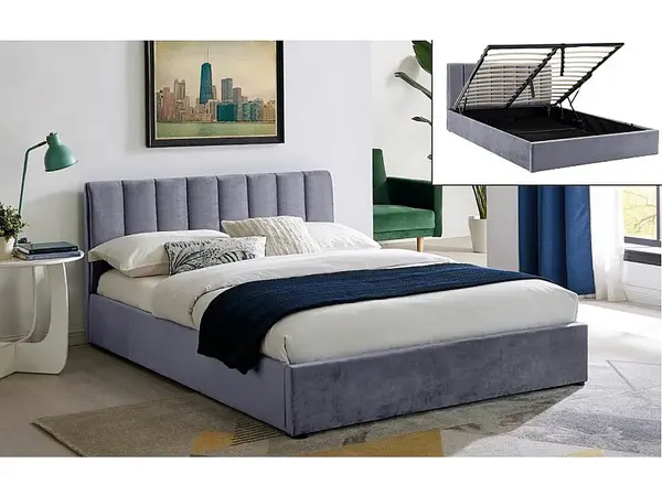Pat MONTE VELVET 160 x 200 CM - Grey