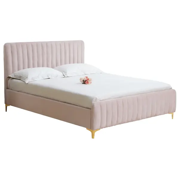 Pat NAVYSA PINK/GOLD 140/160/180 x 200 CM - 140x200cm