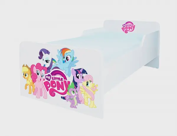 Pat pentru copii My Little Pony, 2-8 ani, 140x70 cm