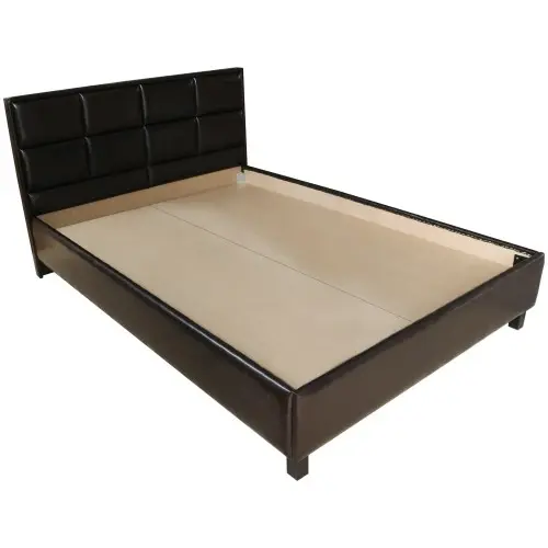 Pat Soft tapitat pentru saltea 140x200, Wenge
