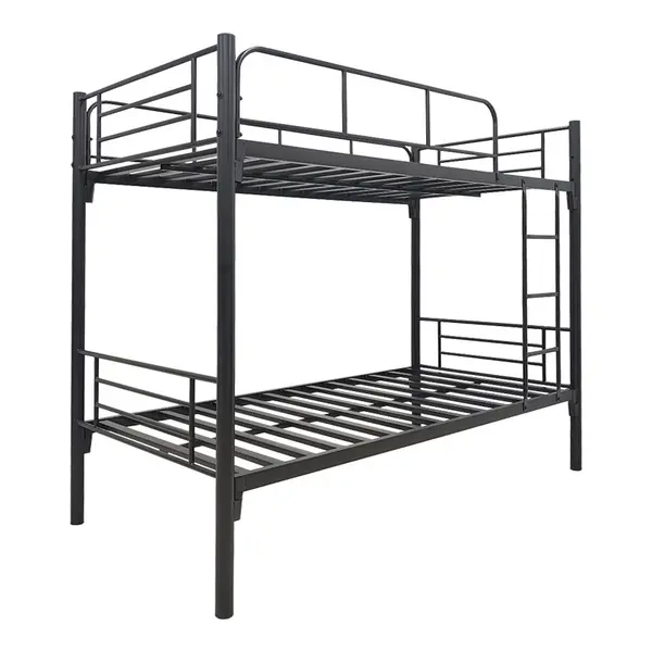 Pat suprapus Belit Negru 96x200x170 cm