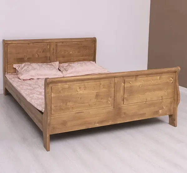Pat tip printesa 160x200cm cu finisaj Ceruit
