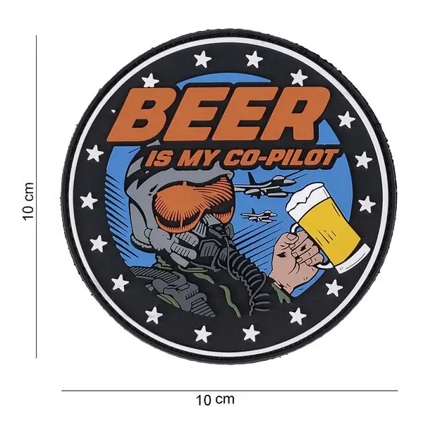 Patch Beer is my Co-pilot 3D PVC 101INC - Default Title