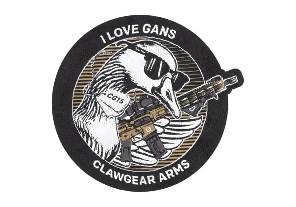 Patch brodat I Love Gans CLAWGEAR - Default Title
