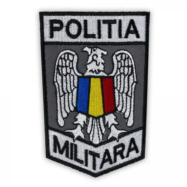 Patch brodat Politia Militara – 10,5 × 7 cm - Default Title