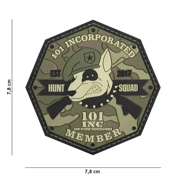 Patch Bully Hunt Squad velcro 3D - Default Title