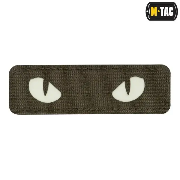 Patch Cat Eyes fosforescent M-TAC - RANGER GREEN