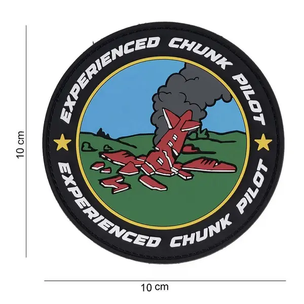 Patch CHUNK PILOT 3D PVC 101INC - Default Title