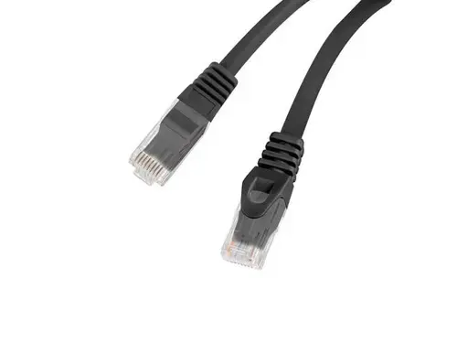 Patch cord Cat.6 UTP LSZH 5 m, Negru