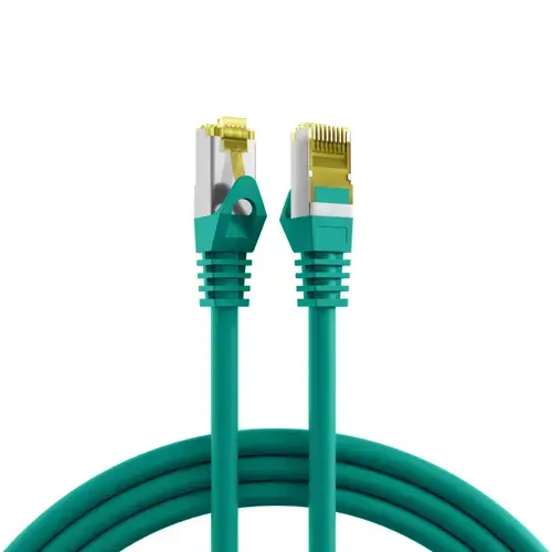 Patch Cord EFB RJ45 Cat.6A S/FTP Cat.7, 0.5m, Verde