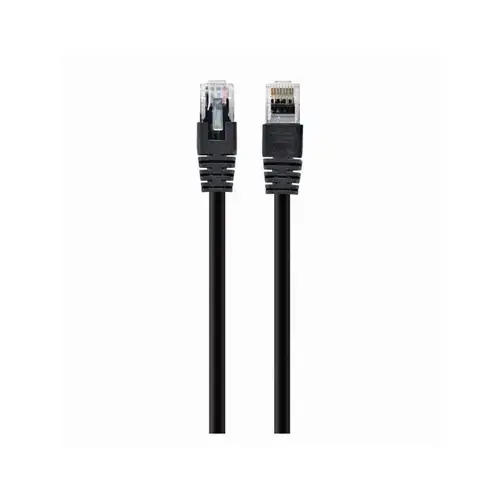 Patch cord UTP Cat5E LinkPower LINK-PATCH510, 10 m, 26 WBG, Negru