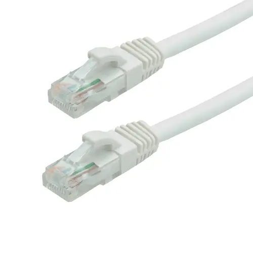 Patch cord UTP Cat6 Gigabit, 2 m, alb, halogen free, ASYTECH Networking TSY-PC-UTP6-2M-W