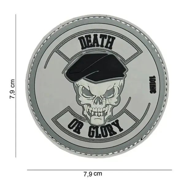 Patch Death or Glory velcro 101INC - Default Title