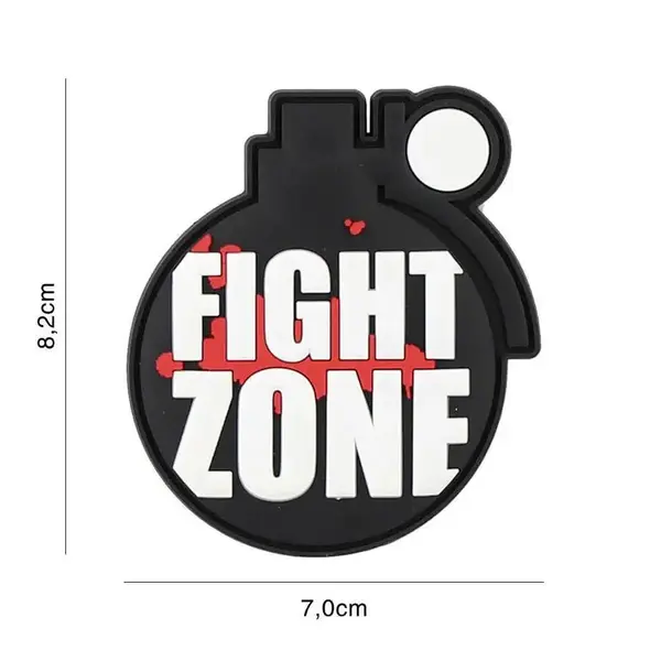 Patch Fight Zone 3d Pvc - Default Title