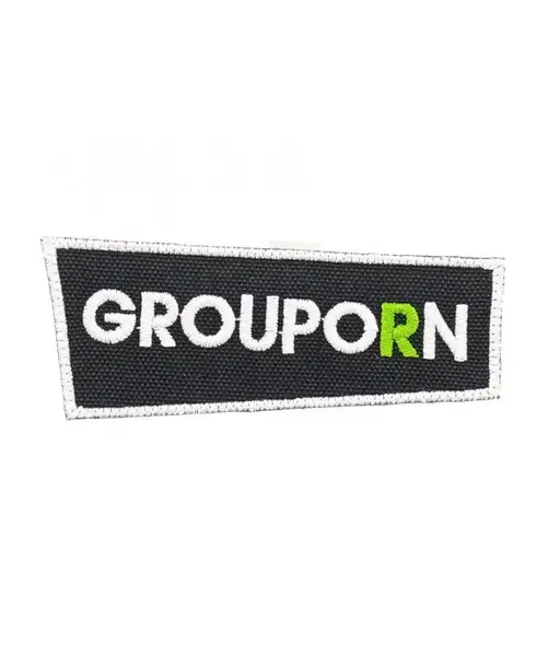 Patch GROUPORN velcro textil - Default Title