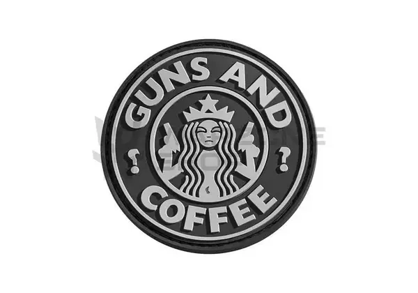 Patch GUNS AND COFFEE 3d - Default Title