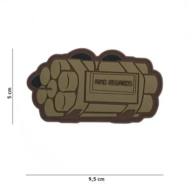 Patch Kind Regards velcro PVC - Default Title