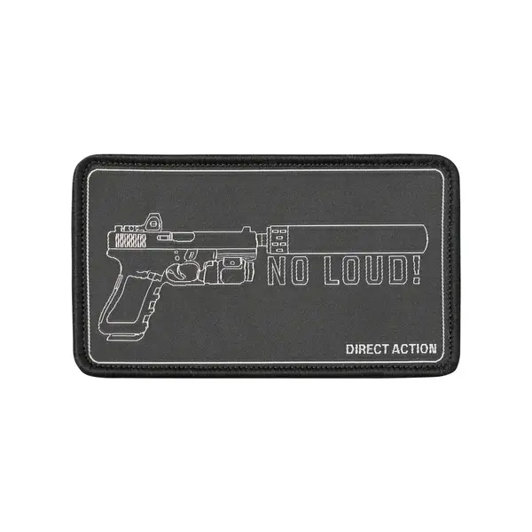 Patch NO LOUD! velcro textil Direct Action® - Default Title