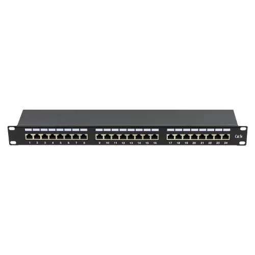Patch Panel 1U'FTP cat5e'24 porturi RJ45 - ASYTECH Networking ASY-PP-FTP5E-24