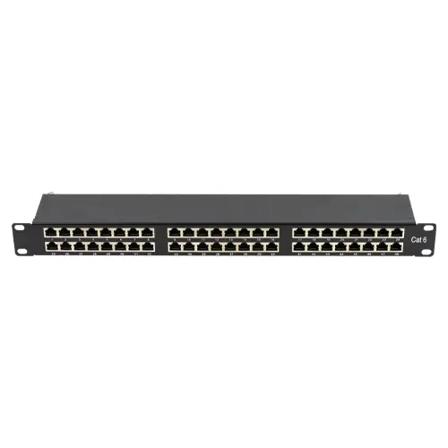 Patch Panel 2U'FTP cat6'48 porturi RJ45 - ASYTECH Networking ASY-PP-FTP6-48
