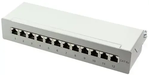 Patch Panel LogiLink NP0019, 12 Porturi, CAT.6a