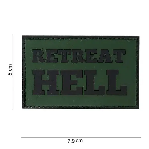Patch Retreat Hell velcro PVC - Default Title