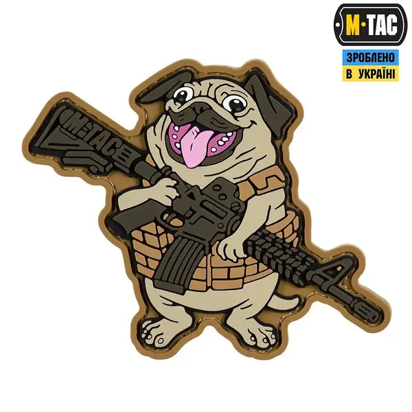 Patch Rex Pug PVC M-TAC - Default Title