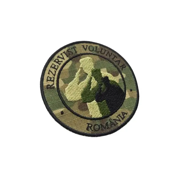 Patch Rezervist Voluntar - Combat Camuflaj - Default Title