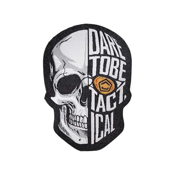 Patch Tesut Pentagon Half Skull – Dare to Be Tactical - Default Title