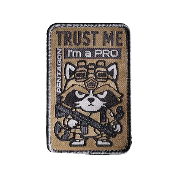 Patch Tesut Pentagon Racoon Pro – Trust Me I'm a Pro - Default Title